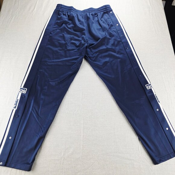 Adidas Adibreak Breakaway Snap Button Sides Track Pants Mens Small Navy IM8220 - Picture 4 of 10